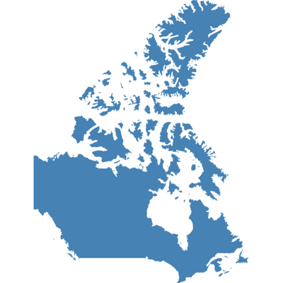 Example of geocoding of countries: Canada Example of geocoding of countries: Canada